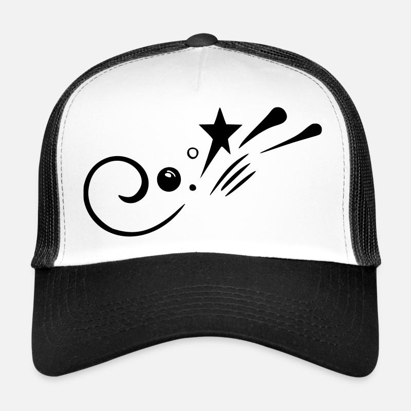 S’épanouit Étoile filante Casquette trucker 