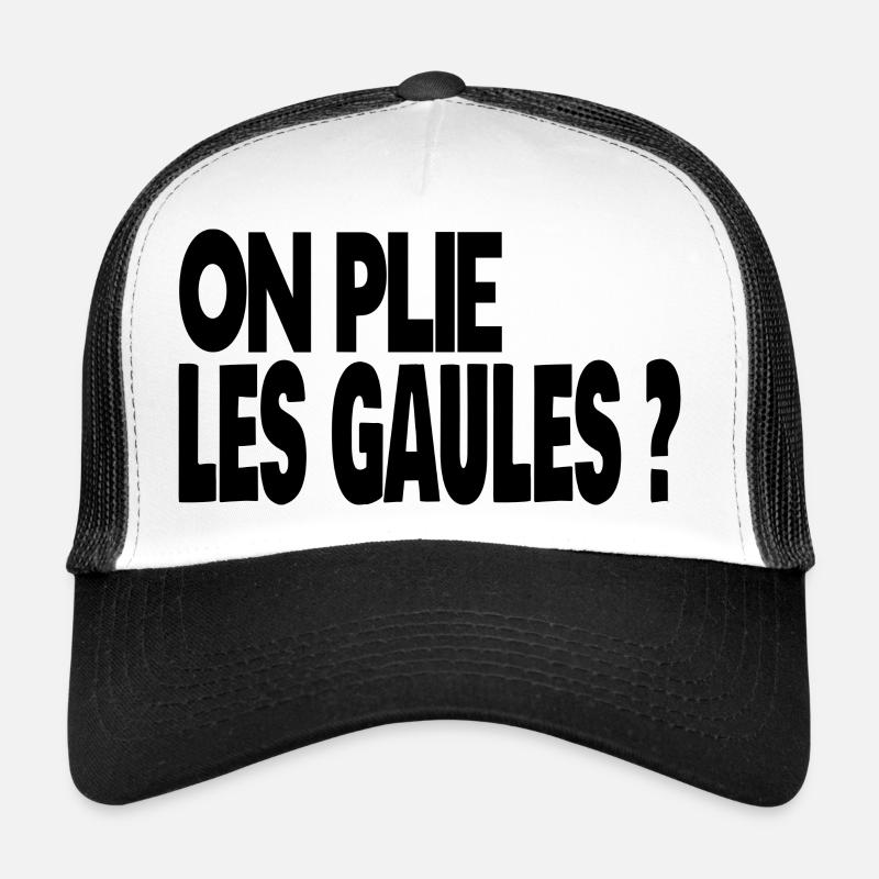 on plie les gaules ? Casquette trucker 