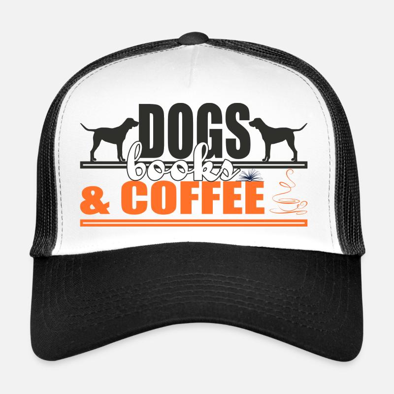 Livres Et Café Pour Chiens Casquette trucker 