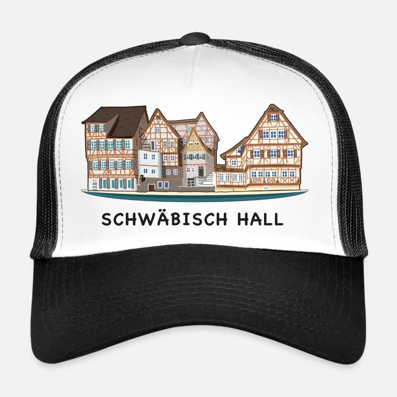 Schwäbisch Hall, Southern Germany, Drawing Trucker Cap