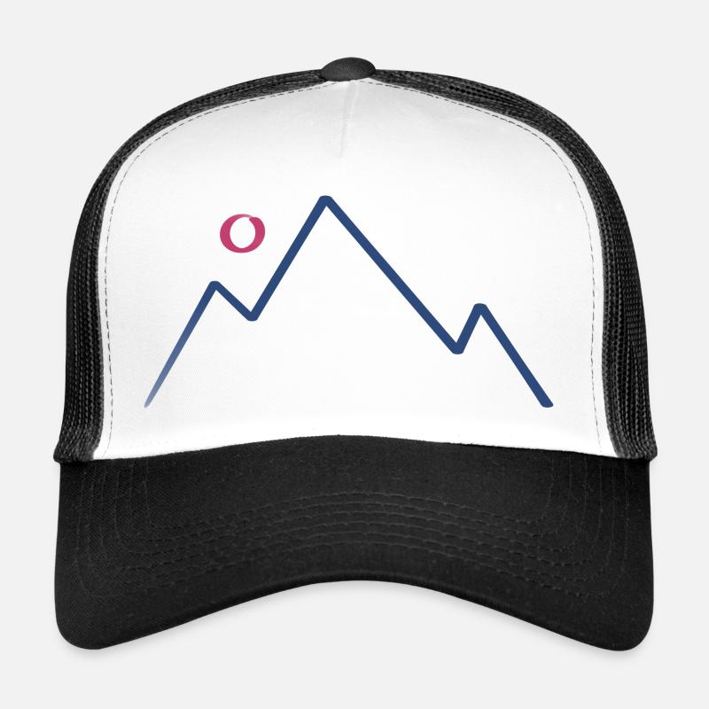 Soleil de montagne Casquette trucker 
