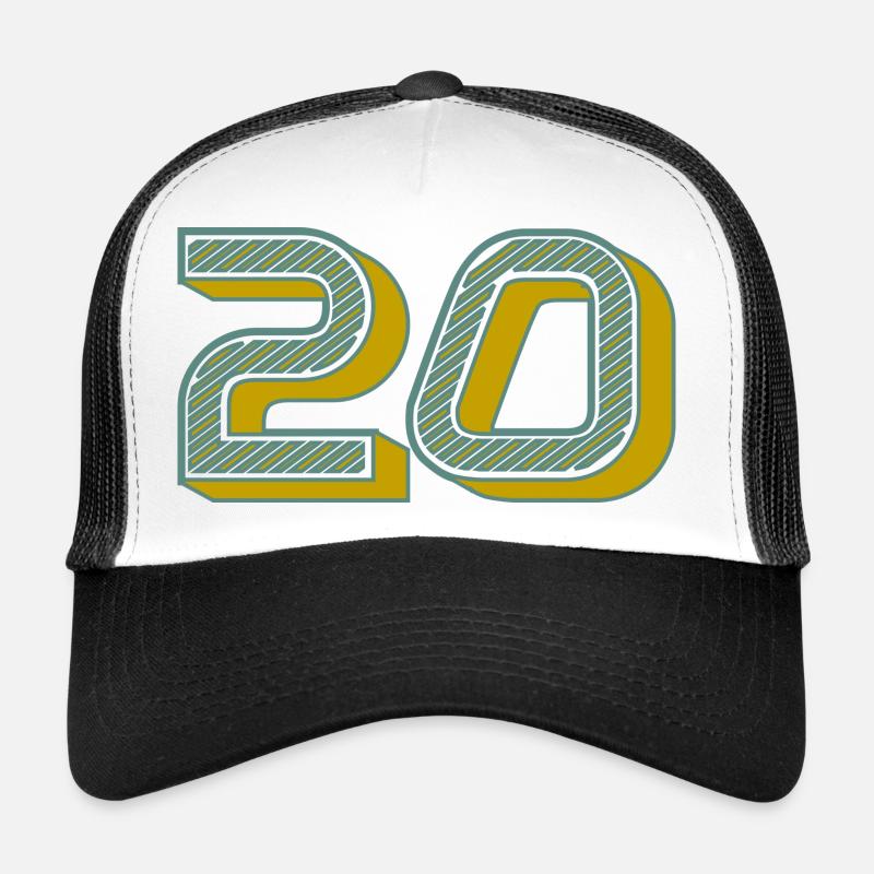 20. 20 YEARS. 20th ANNIVERSARY. 20 YEARS ANNIVERSARY. Trucker Cap