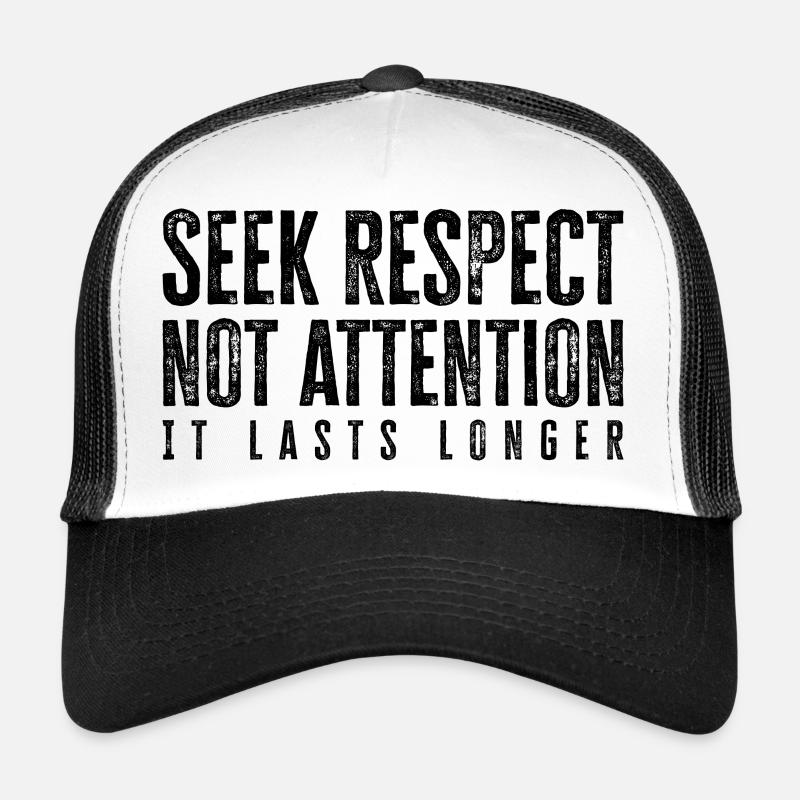 Loyauté, respect, amitié - motivation Casquette trucker 