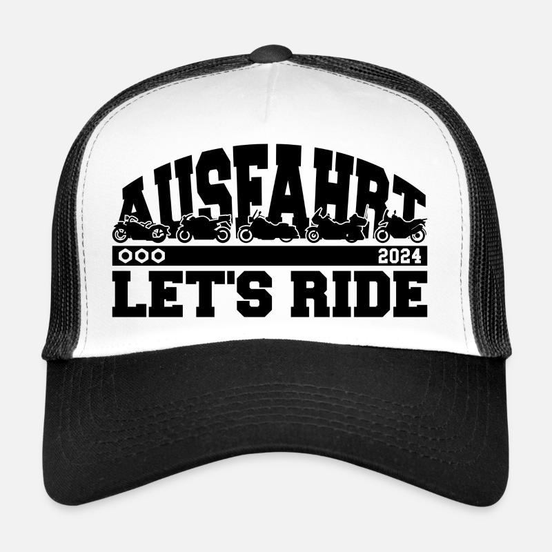 Ausfahrt 2024 Let's Ride Motorradfahrer Trucker Cap
