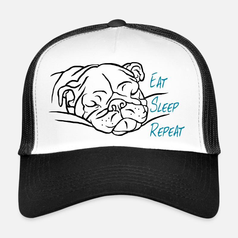 Manger dormir répéter Casquette trucker 