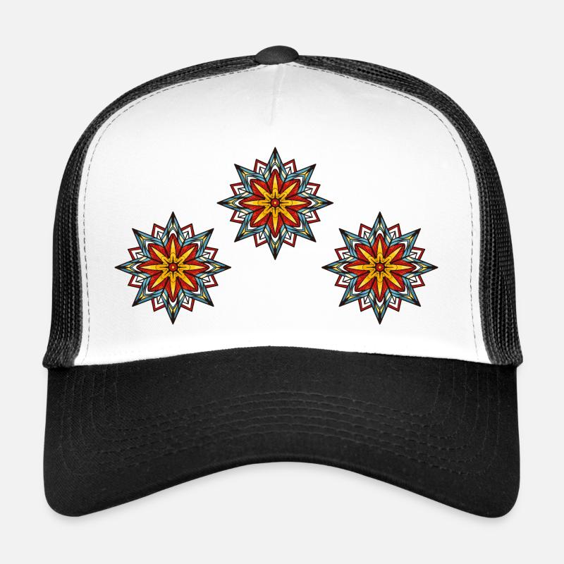 Frost Crystal 3 Trucker Cap