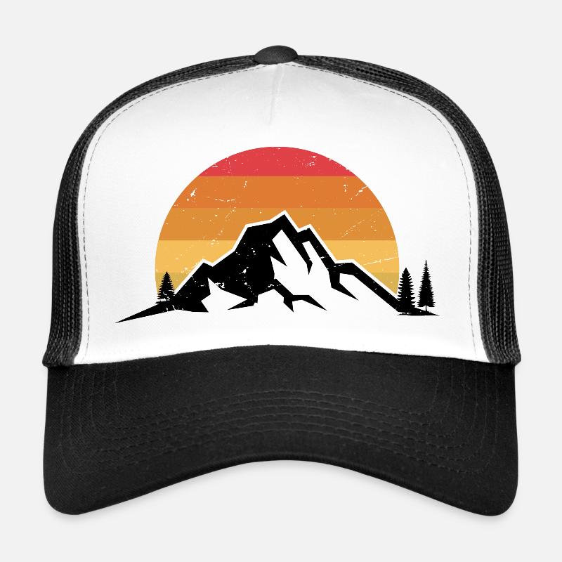 Sunset Ridge Silhouette Casquette trucker 