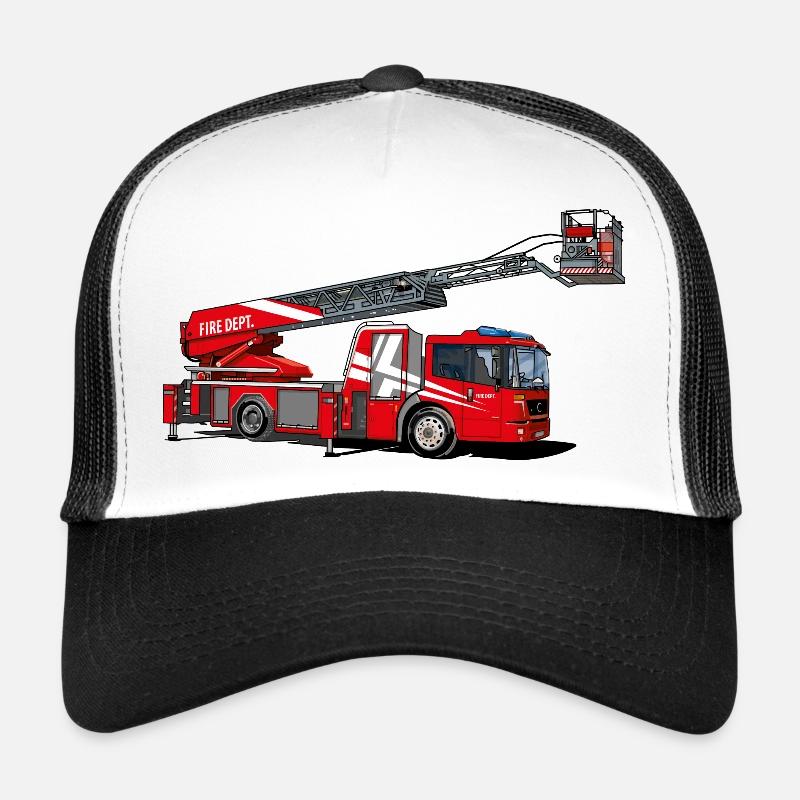 Fire brigade with ladder Trucker Cap