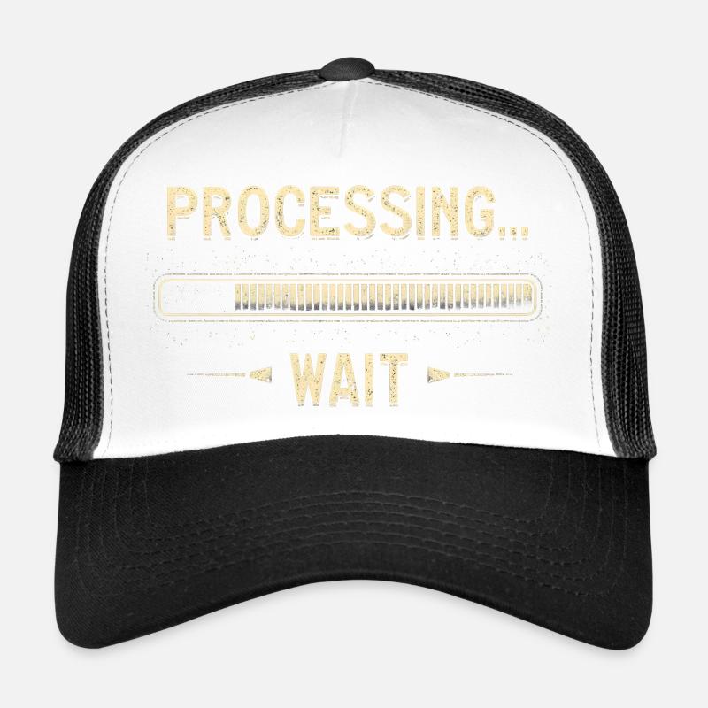 Processing... Please Wait Trucker Cap