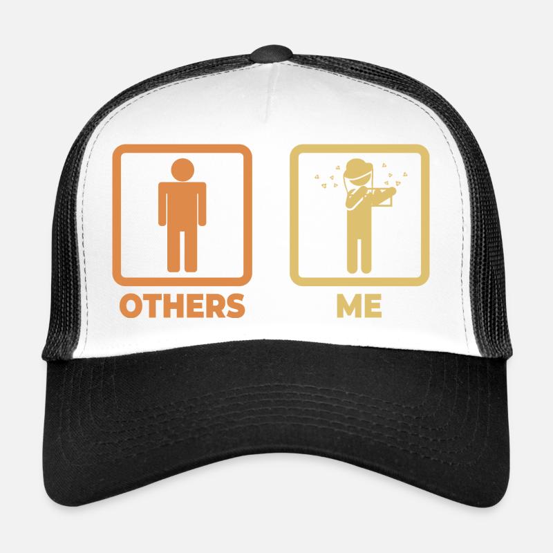 Beekeeper stick figures Trucker Cap