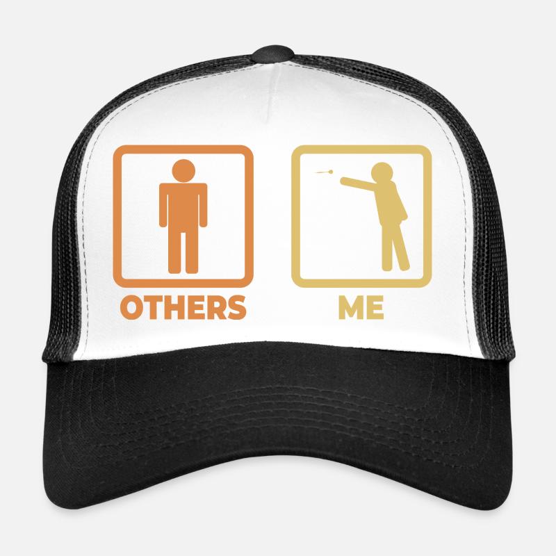 Darter stick figures Trucker Cap