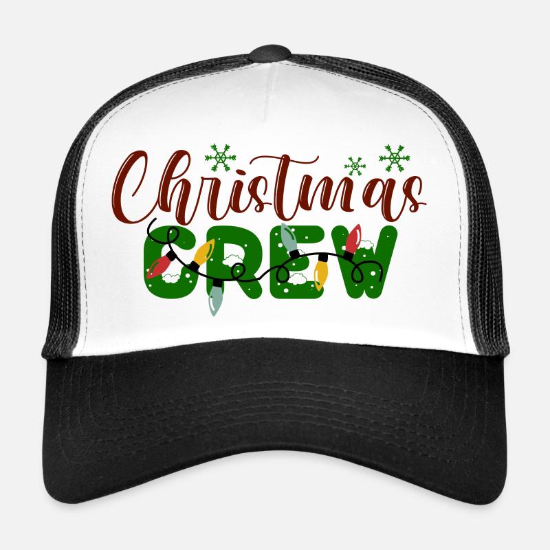 Weihnachten Crew Urlaub Muster Trucker Cap