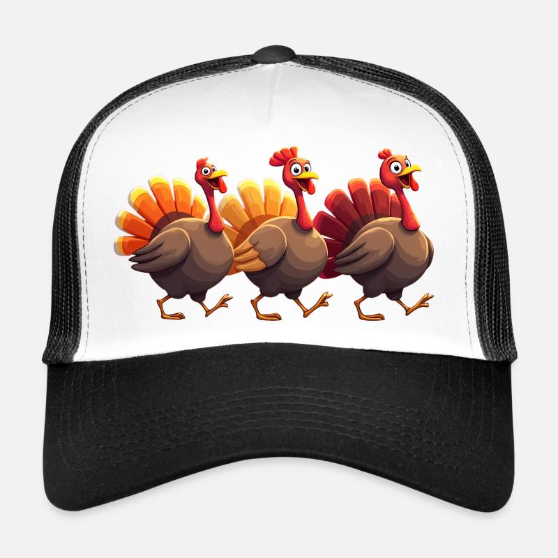 Bébé dinde de Thanksgiving Casquette trucker 