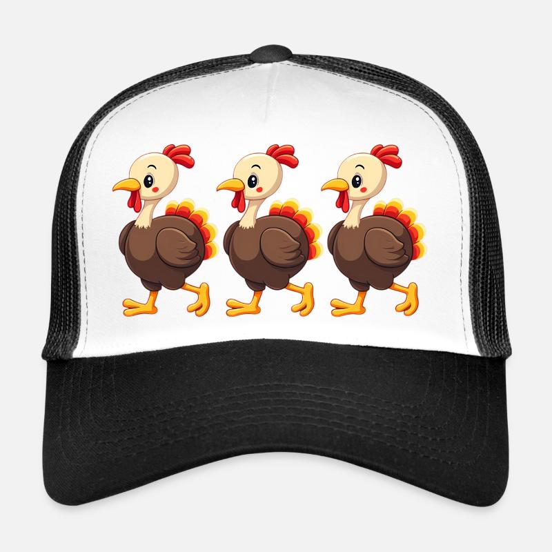 Bébé dinde de Thanksgiving Casquette trucker 
