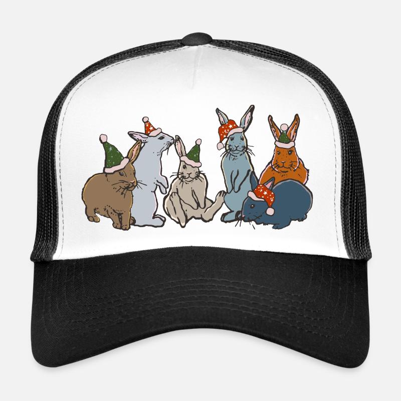 LAPINS DE NOËL Casquette trucker 