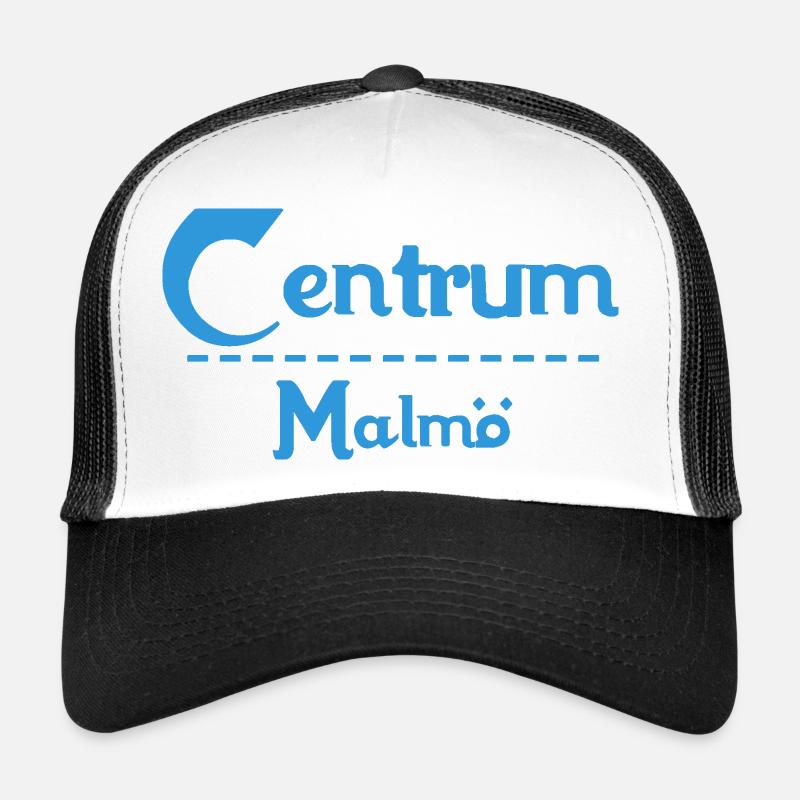 Centrum Malmö – Blue Text Design Trucker Cap