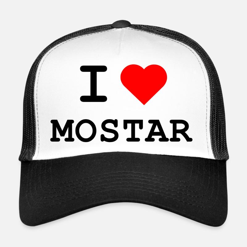 I love Mostar - Ich liebe Mostar Trucker Cap