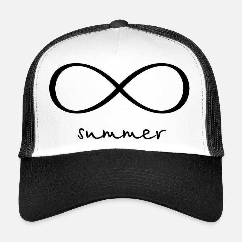 Buzzer du signe d’infini Casquette trucker 