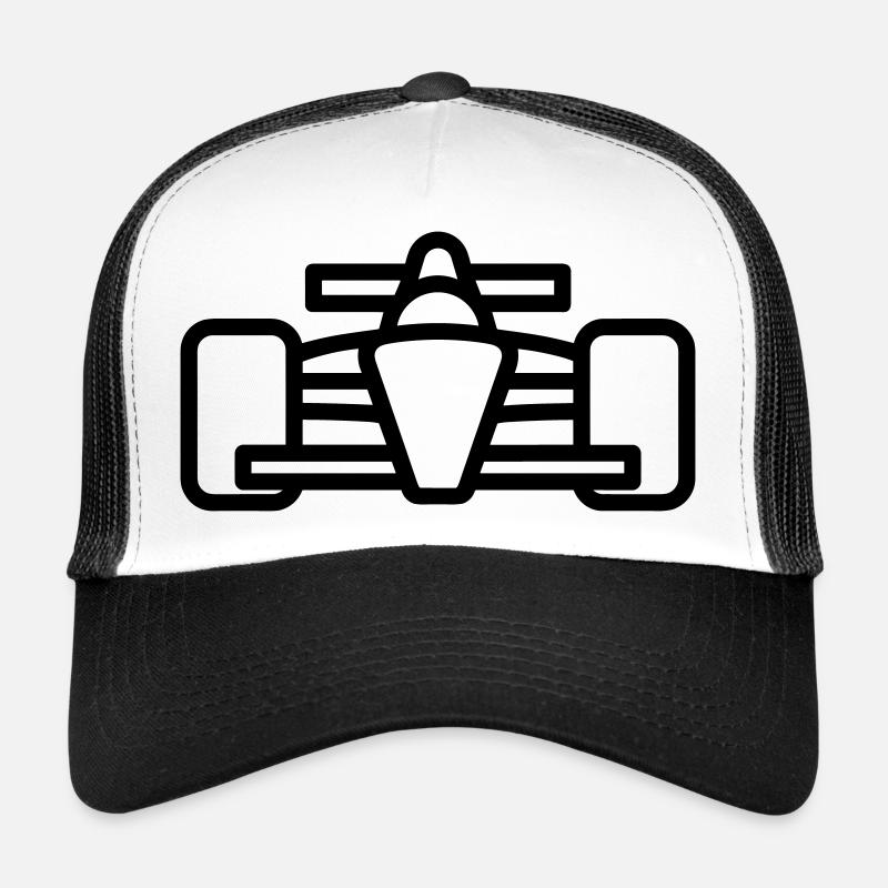 Race Car Trucker Cap