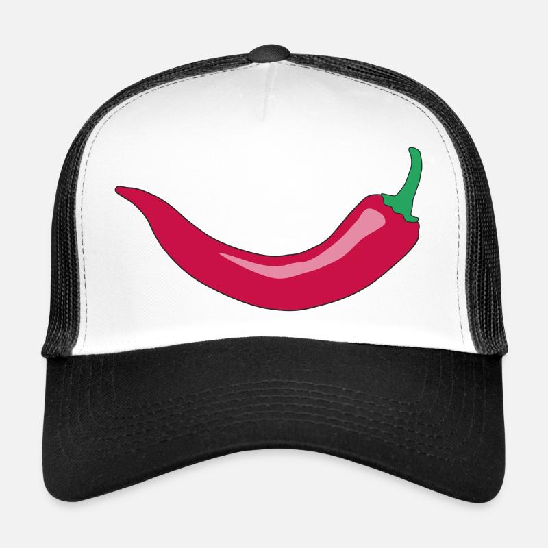 Red Chili Smile Trucker Cap