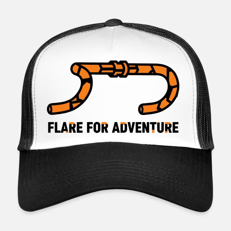 Neo-Brutalist Handlebar Flare Adventure Trucker Cap