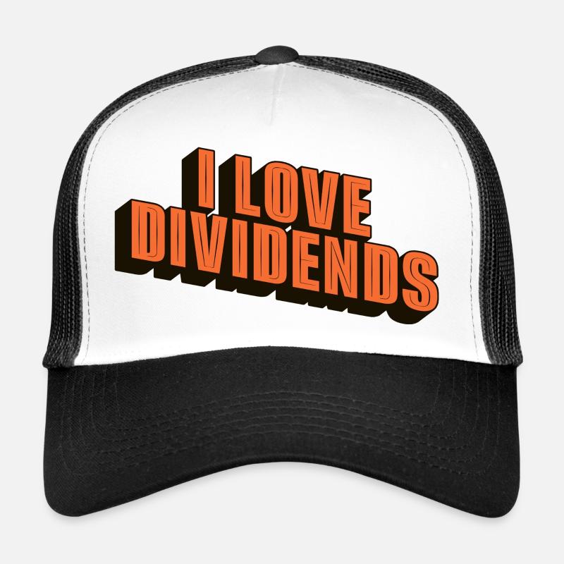 J’adore les dividendes Casquette trucker 