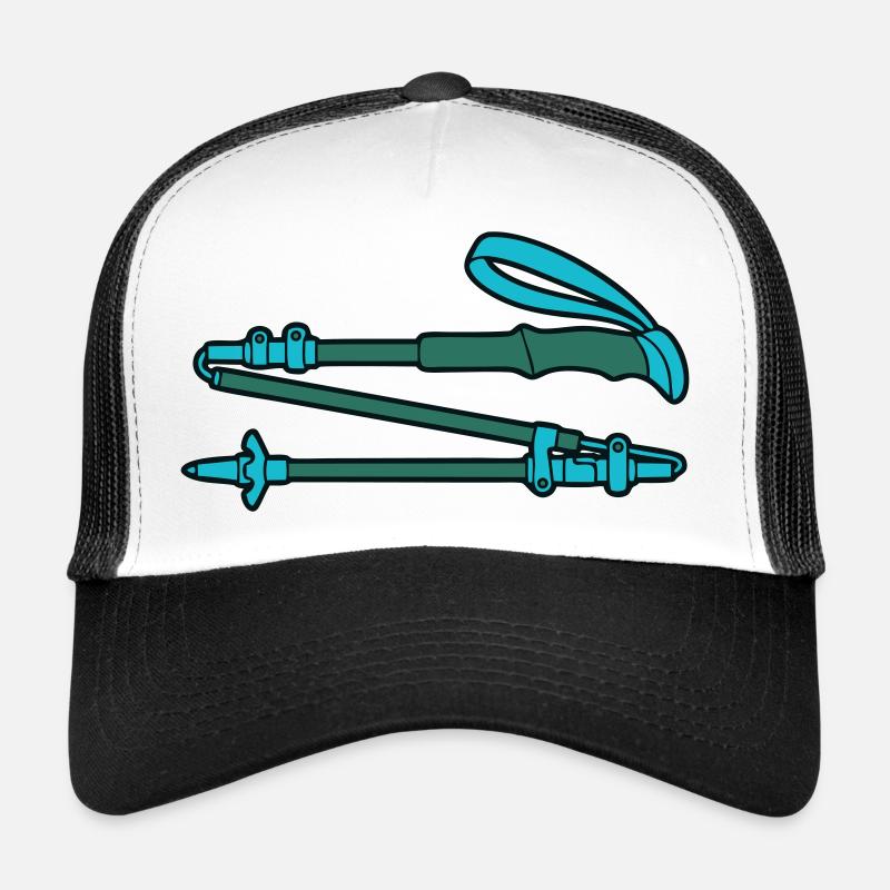 Leichte Trekkingstöcke Wandern Trucker Cap