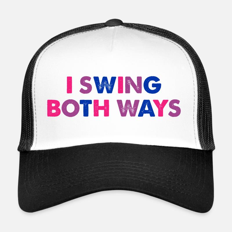 I Swing Both Ways Trucker Cap
