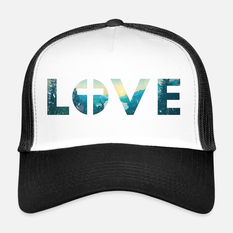 Love with cross Trucker Cap