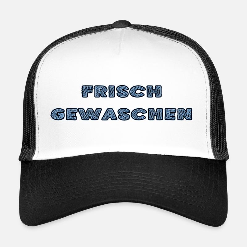 frisch gewaschen - Statement ohne Erklärung Trucker Cap