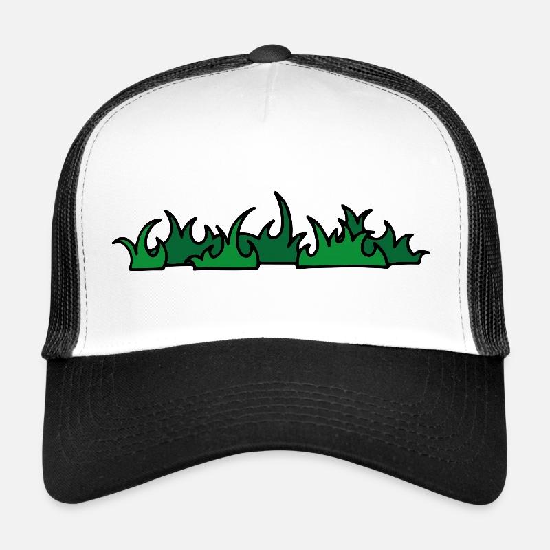 Gras Wiese Rasen Weide Trucker Cap