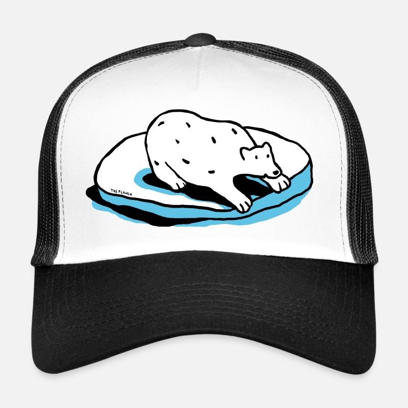 Der Eisbär - Trucker Cap - Weiß/Schwarz