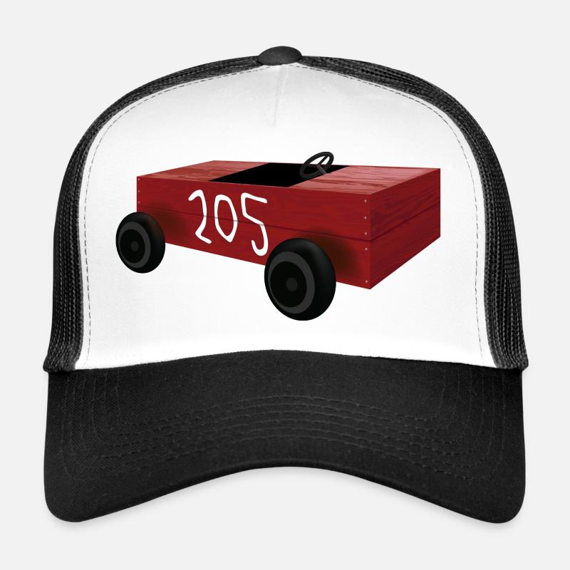 Soapbox 205 - Trucker Cap - white/black