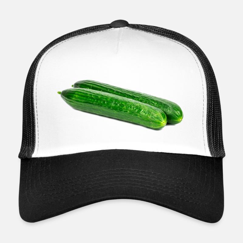 Cucumbers. concombre. gurka. cucumber Trucker Cap
