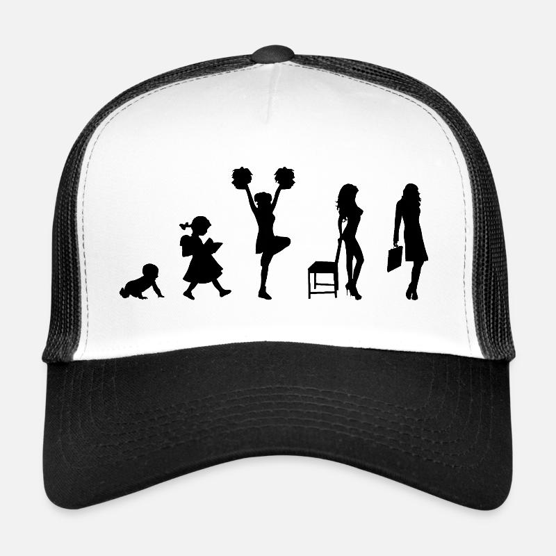 Evolution women - Trucker Cap - Weiß/Schwarz