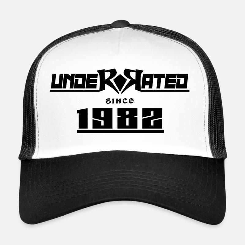 1982 anniversaire 40 ans sous-estimé Casquette trucker 
