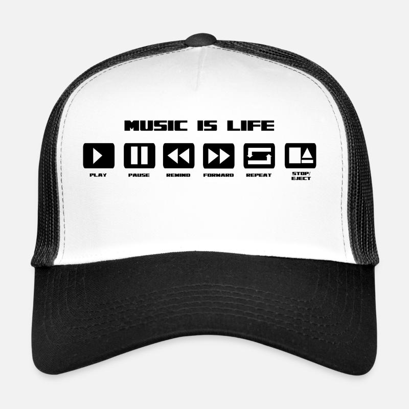 music 2 Casquette trucker 