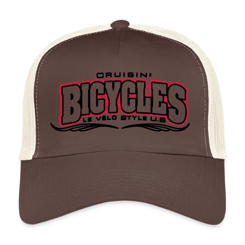 logo cruisin bicycles chris3 - Casquette trucker 