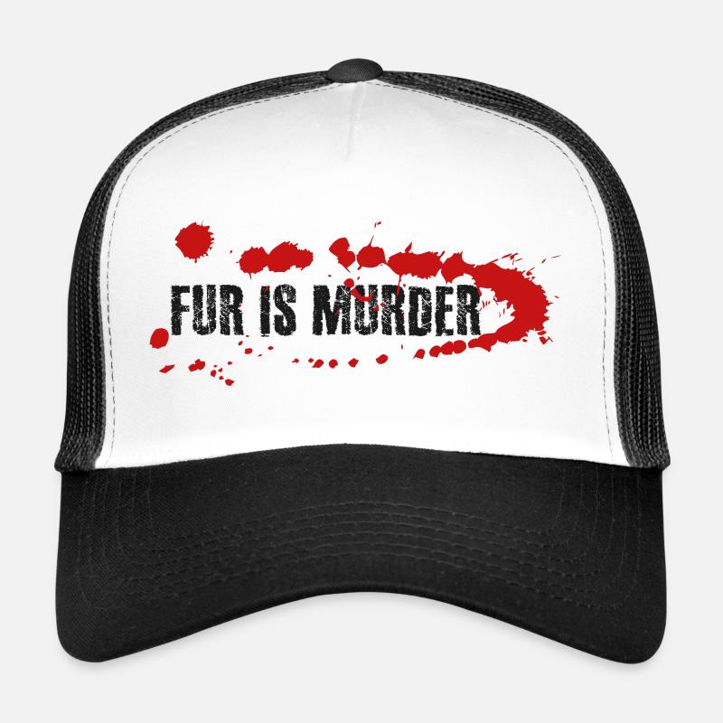 La fourrure est un meurtre Casquette trucker 