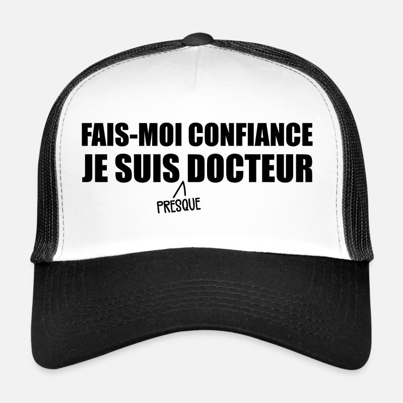 Ich bin fast ein Arzt Trucker Cap