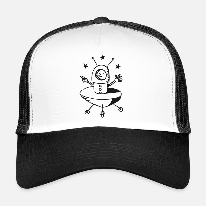 pfadfinder - Trucker Cap - Weiß/Schwarz
