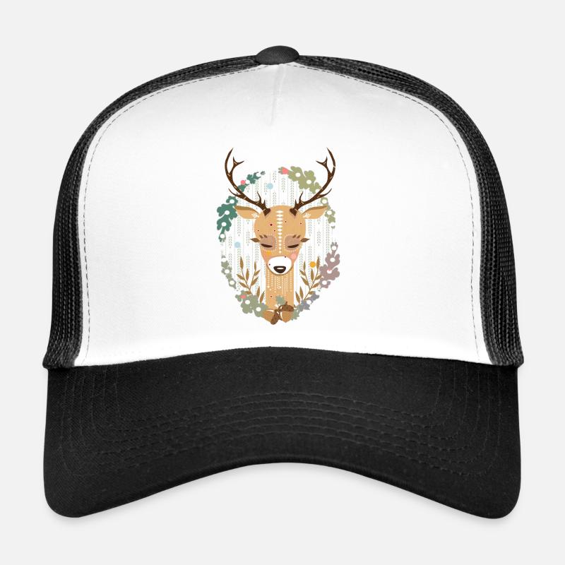 Hirsch im Wald Trucker Cap