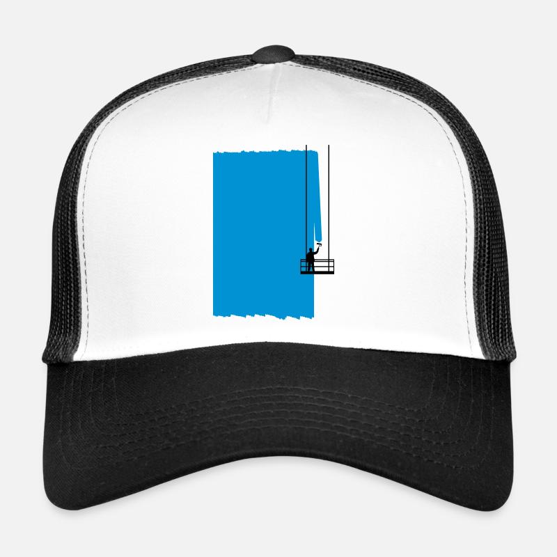 Fassaden Maler - Trucker Cap - Weiß/Schwarz