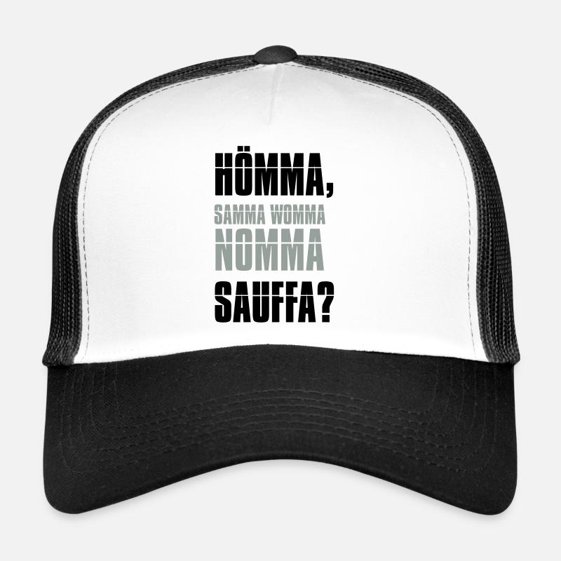 nomma sauffa - party trinksprüche Trucker Cap