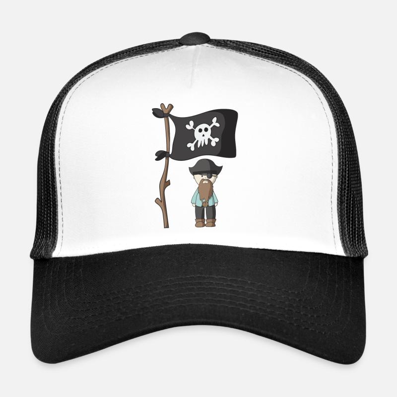 pirate Casquette trucker 