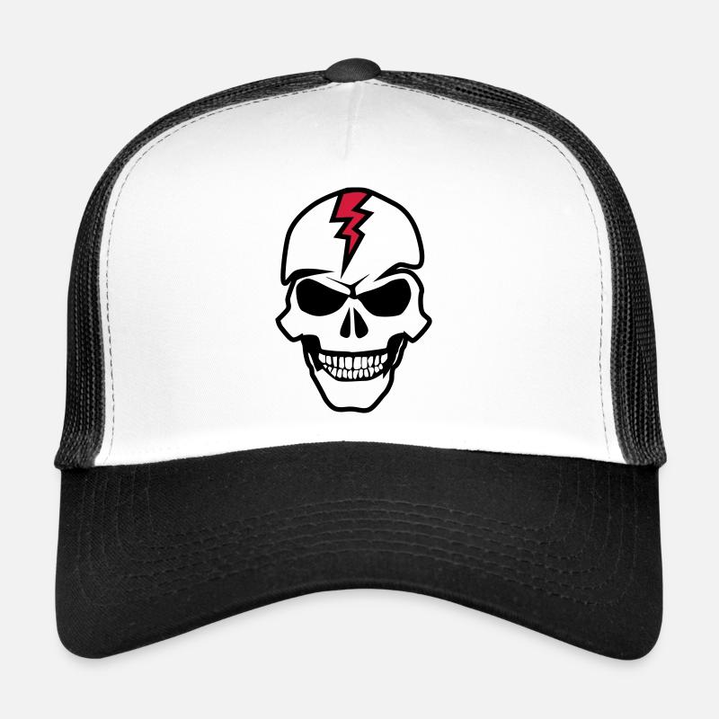 death head skull eclair dead haed Trucker Cap