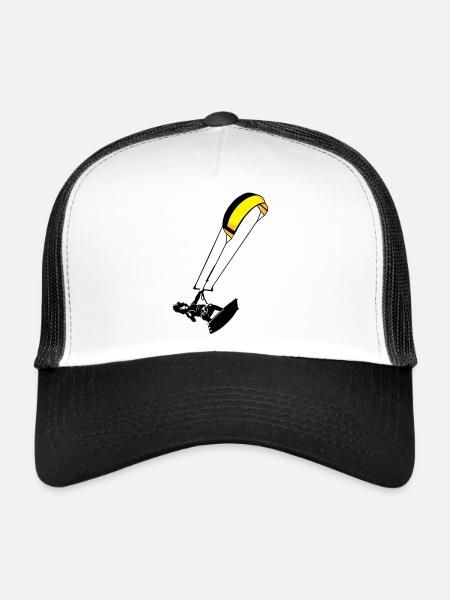 kite-surf - Trucker Cap - white/black