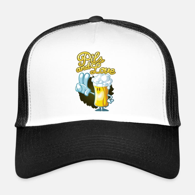 Pils and love toon Trucker Cap