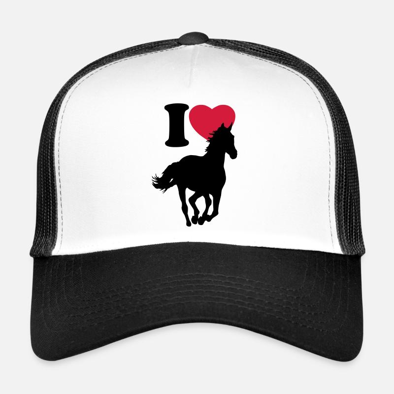 I love horses Trucker Cap