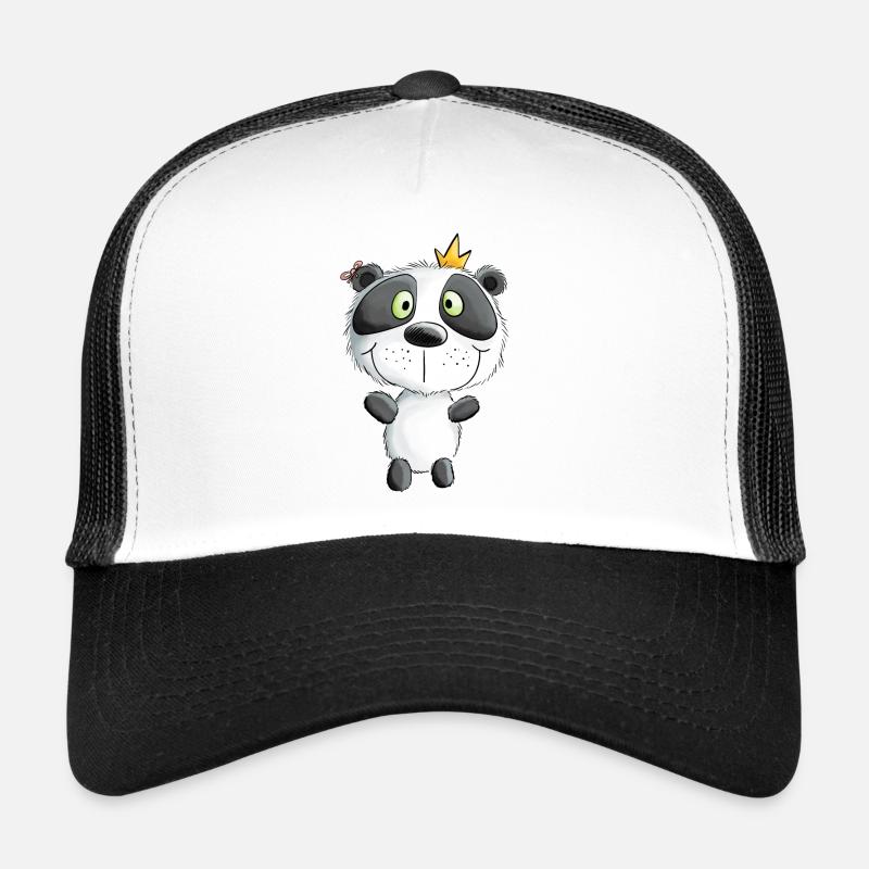 Panda Prinzessin I Mädchen I Lustige Comic Tiere Trucker Cap
